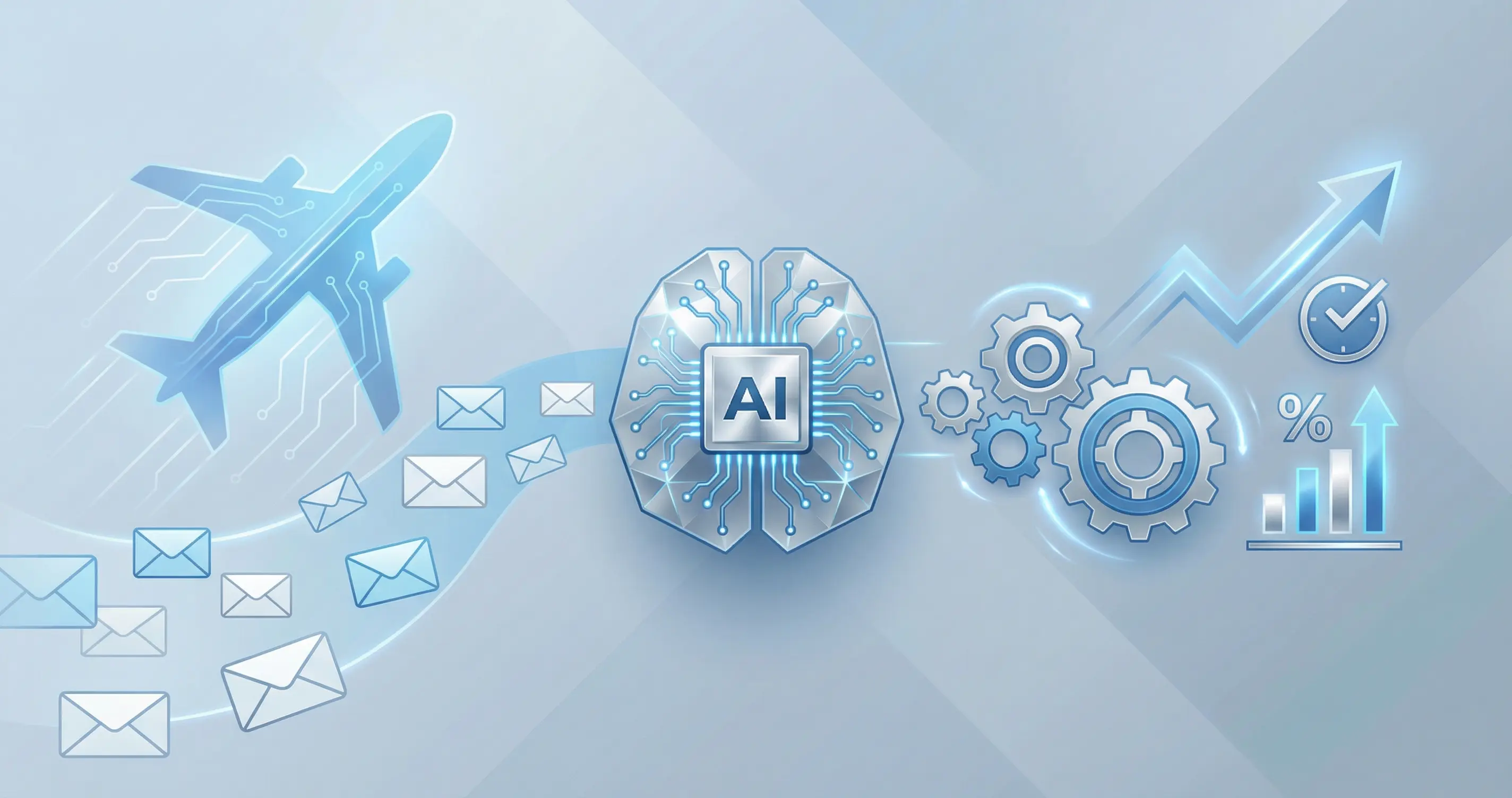 Comment Safran LS a réduit de 70% le traitement manuel de ses emails entrants avec l'IA